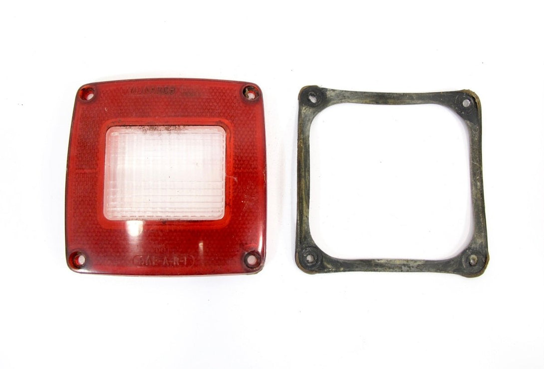 Vintage Camper Left/Right Monarch Square Tail Brake + Reverse Back Up Light Gel Lens 9075 - ZeereeZ