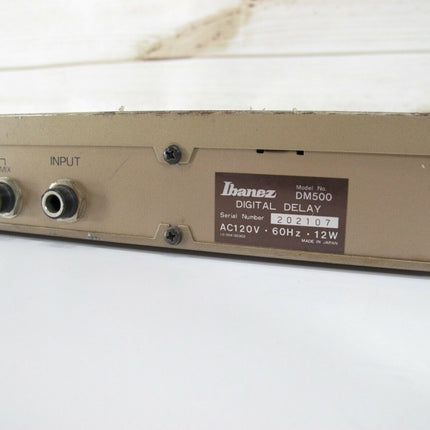 Vintage Ibanez DM500 Digital Delay Rack Echo Analog Japan 1980's - ZeereeZ