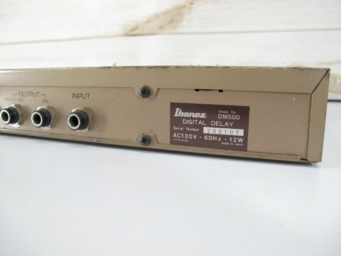 Vintage Ibanez DM500 Digital Delay Rack Echo Analog Japan 1980's - ZeereeZ