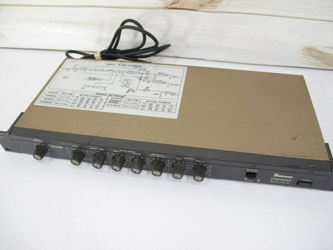 Vintage Ibanez DM500 Digital Delay Rack Echo Analog Japan 1980's - ZeereeZ