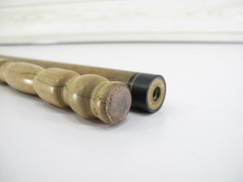 Vintage Unknown Brand Billiards Pool Ash Break Cue Stick - ZeereeZ