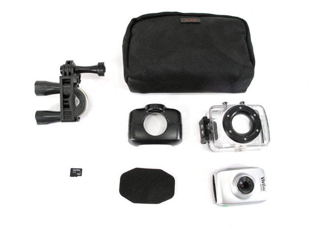 Vivitar DVR 781HD Waterproof HD Action Video Camera with Memory Card - ZeereeZ