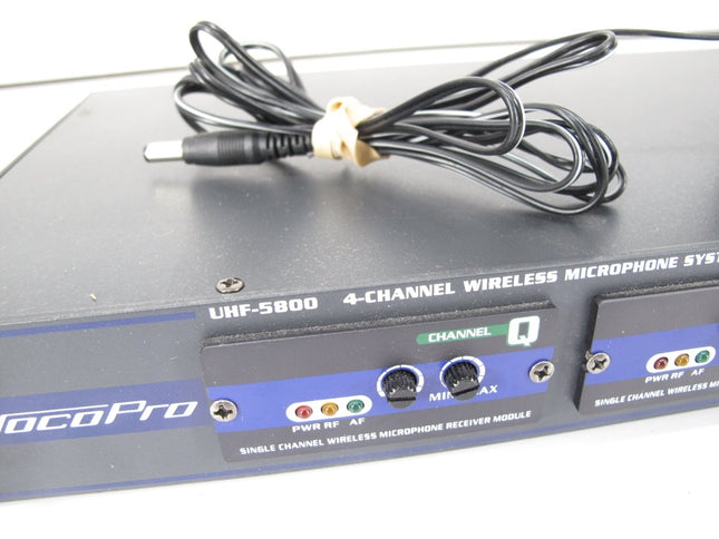 VocoPro UHF - 5800 Dynamic Wireless Pro Microphone System Receiver - ZeereeZ