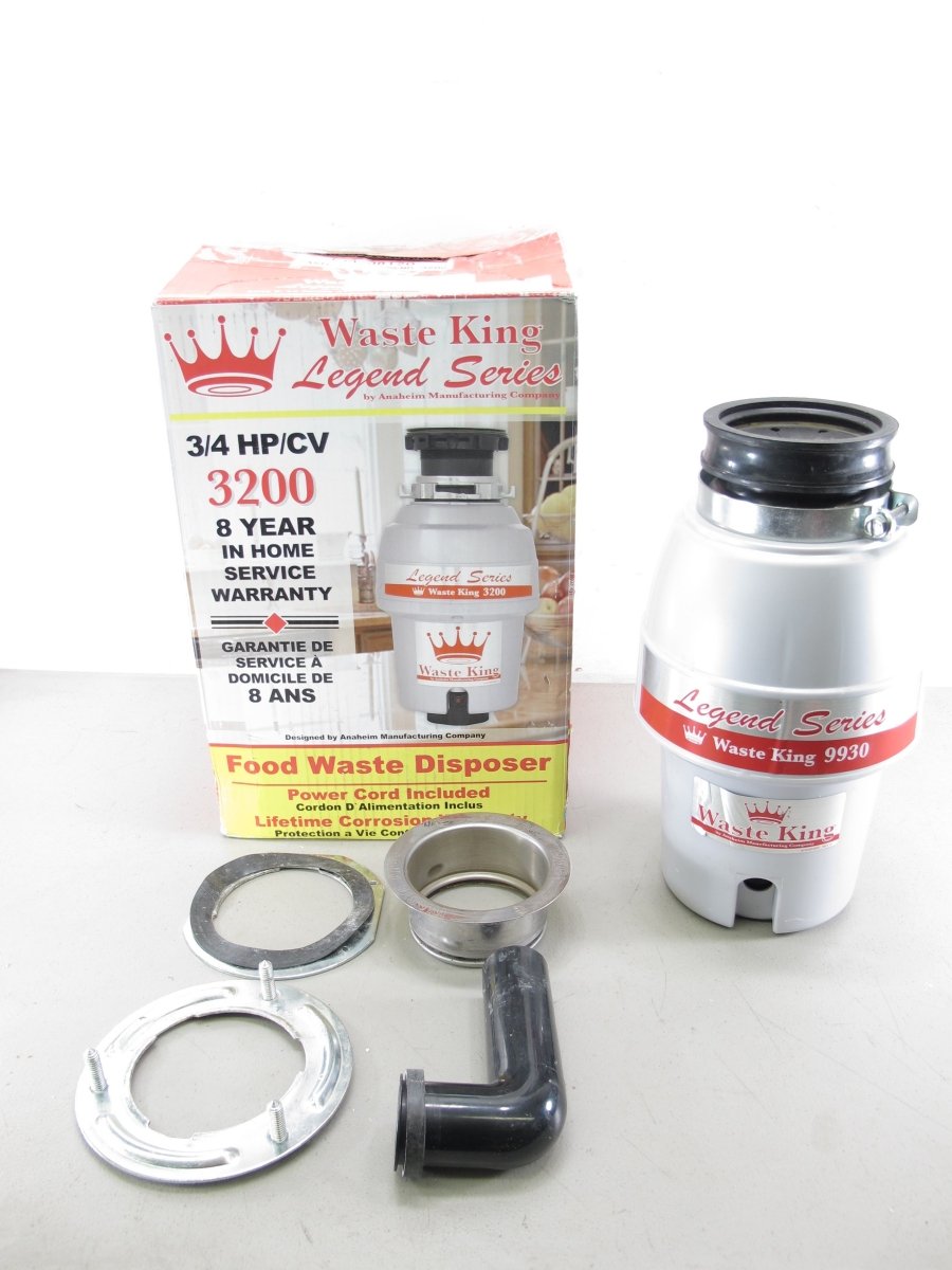 Waste King 9930 Legend Series 1/2 HP Continuous Feed Operation Garbage Disposer Wired - ZeereeZ