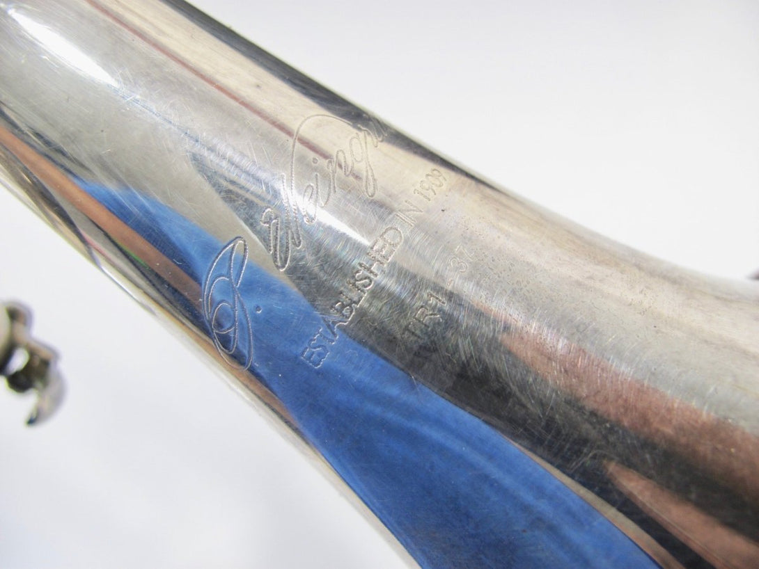 Weril P Weingrill TR1 - 37 Tumpet Vincent Bach Stradivarius 37 Style Trumpet Silver Plate - ZeereeZ