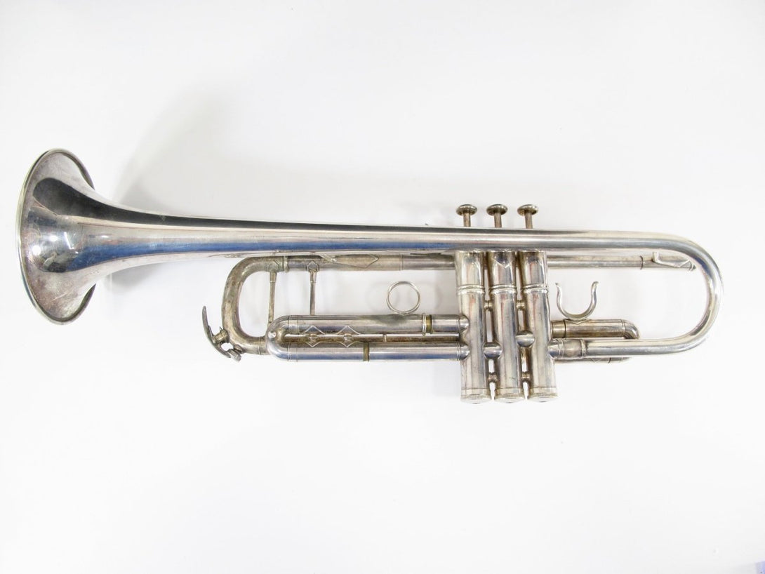 Weril P Weingrill TR1 - 37 Tumpet Vincent Bach Stradivarius 37 Style Trumpet Silver Plate - ZeereeZ