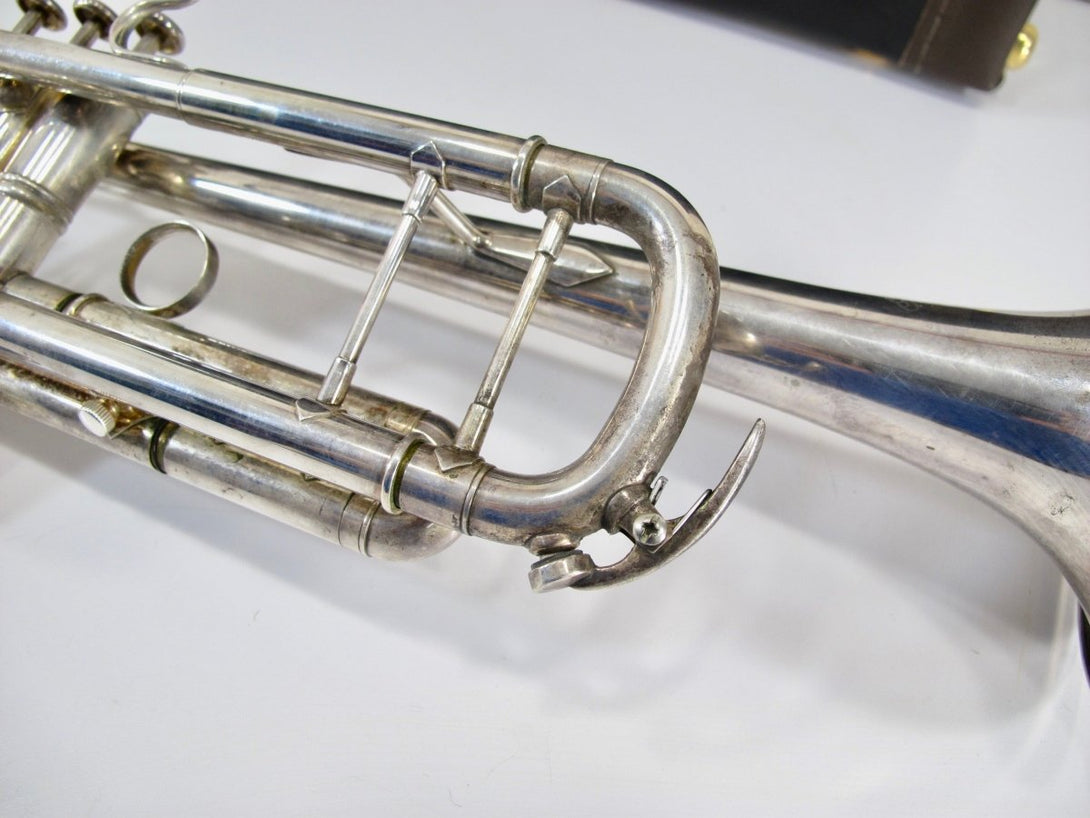 Weril P Weingrill TR1 - 37 Tumpet Vincent Bach Stradivarius 37 Style Trumpet Silver Plate - ZeereeZ