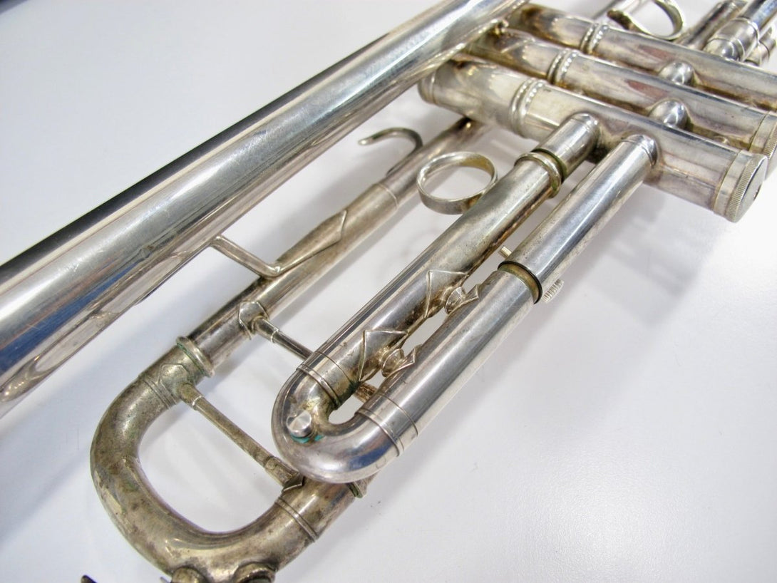 Weril P Weingrill TR1 - 37 Tumpet Vincent Bach Stradivarius 37 Style Trumpet Silver Plate - ZeereeZ