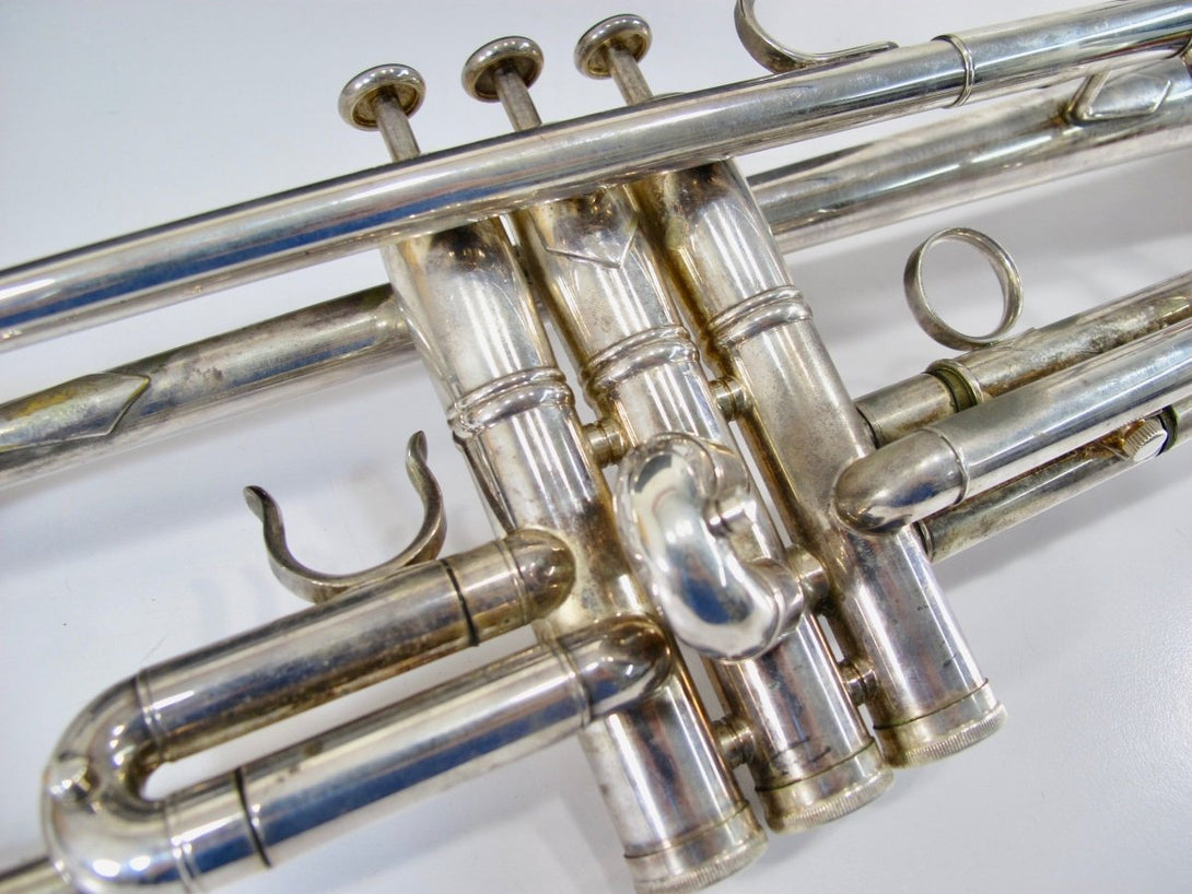 Weril P Weingrill TR1 - 37 Tumpet Vincent Bach Stradivarius 37 Style Trumpet Silver Plate - ZeereeZ
