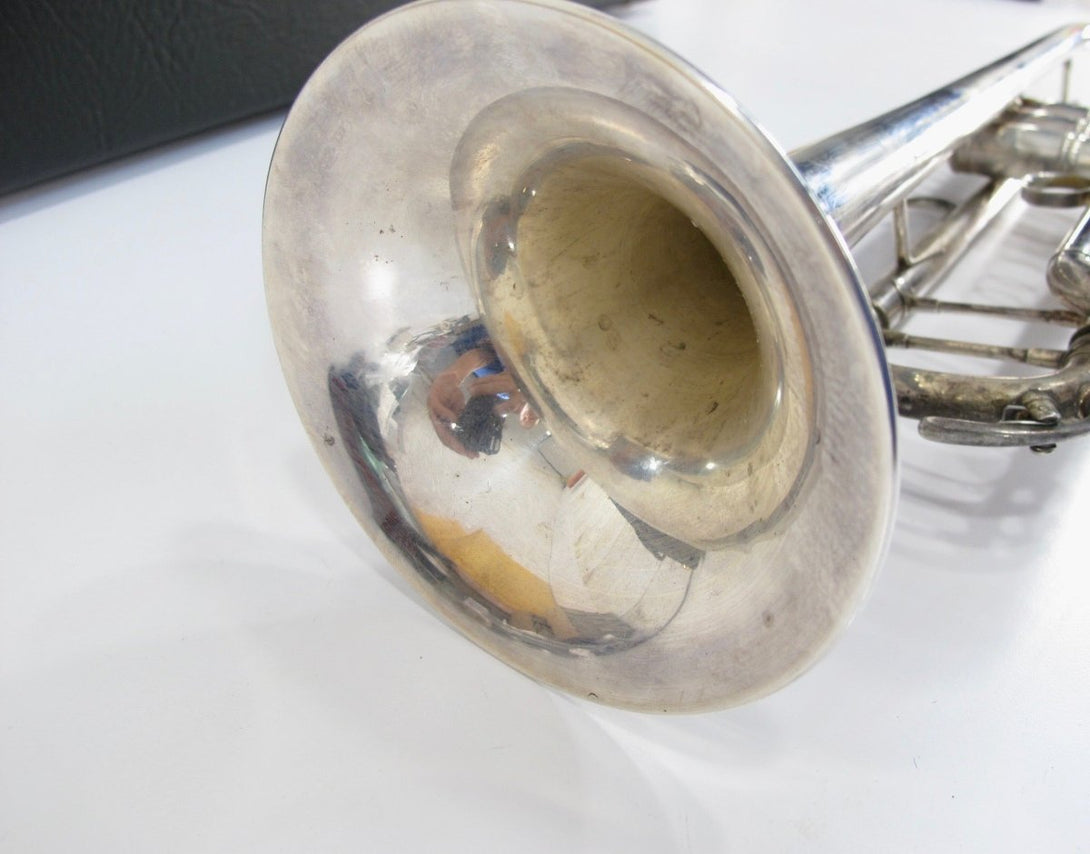 Weril P Weingrill TR1 - 37 Tumpet Vincent Bach Stradivarius 37 Style Trumpet Silver Plate - ZeereeZ