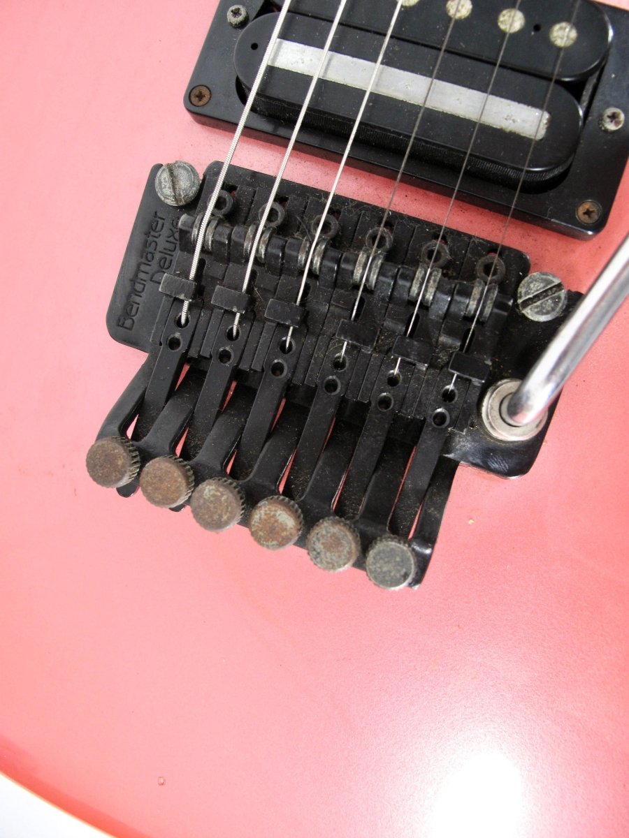 Westone X300 Pantera Vintage 1990s Hot Pink Solid Body Electric Guitar Japan - ZeereeZ