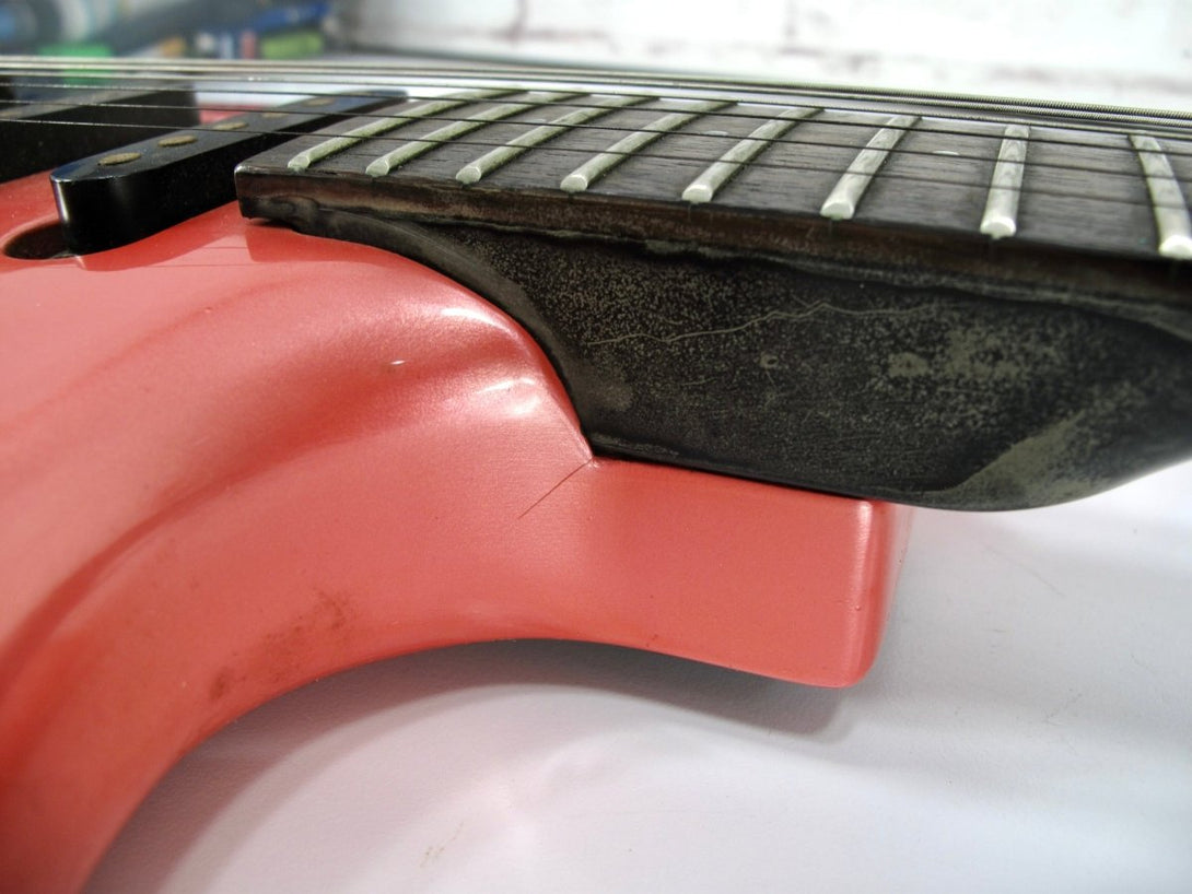 Westone X300 Pantera Vintage 1990s Hot Pink Solid Body Electric Guitar Japan - ZeereeZ