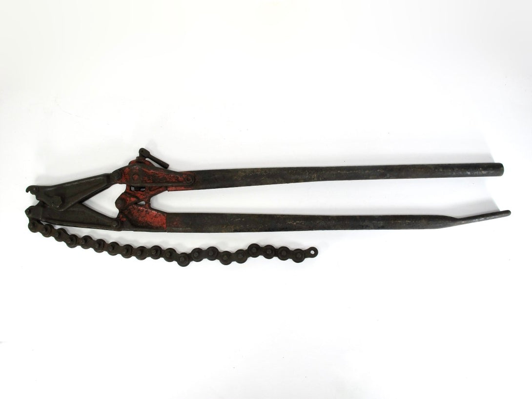 Wheeler 42” Cast Iron Chain Soil Pipe Snap Cutter with Chain USA - ZeereeZ
