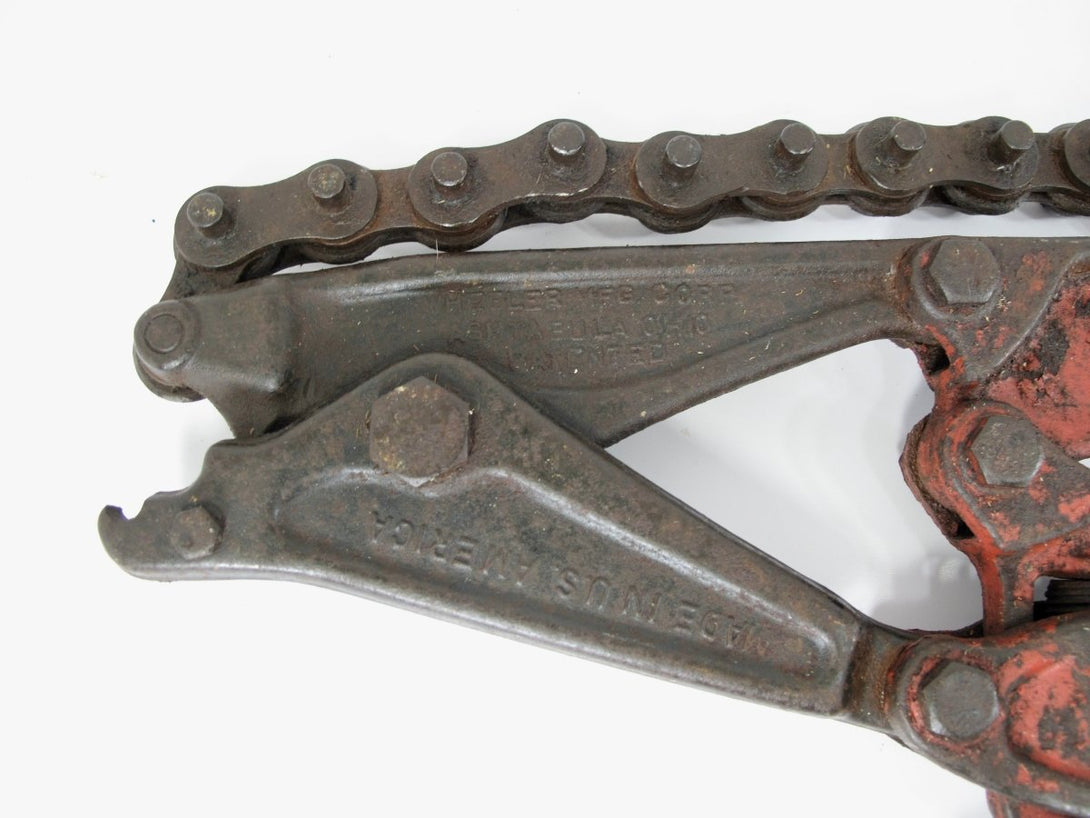 Wheeler 42” Cast Iron Chain Soil Pipe Snap Cutter with Chain USA - ZeereeZ