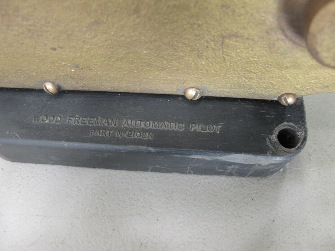 Wood Freeman Model 15 Automatic Pilot Vintage Marine Steering Autopilot 2102N - ZeereeZ