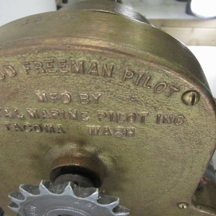 Wood Freeman Model 15 Automatic Pilot Vintage Marine Steering Autopilot 2102N - ZeereeZ