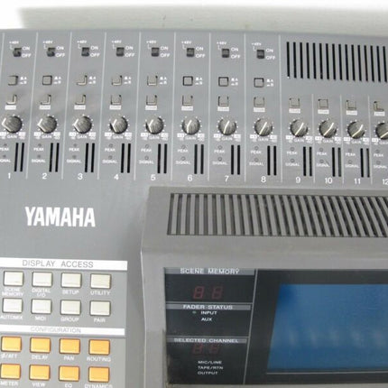 Yamaha 02R 40 Input Dynamics/ 4 Band EQ Motorized Digital Audio Recording Mixer - ZeereeZ