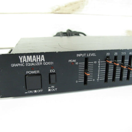 Yamaha GQ1031 31 Band Rack Mount EQ Equalizer 80s Japan - ZeereeZ
