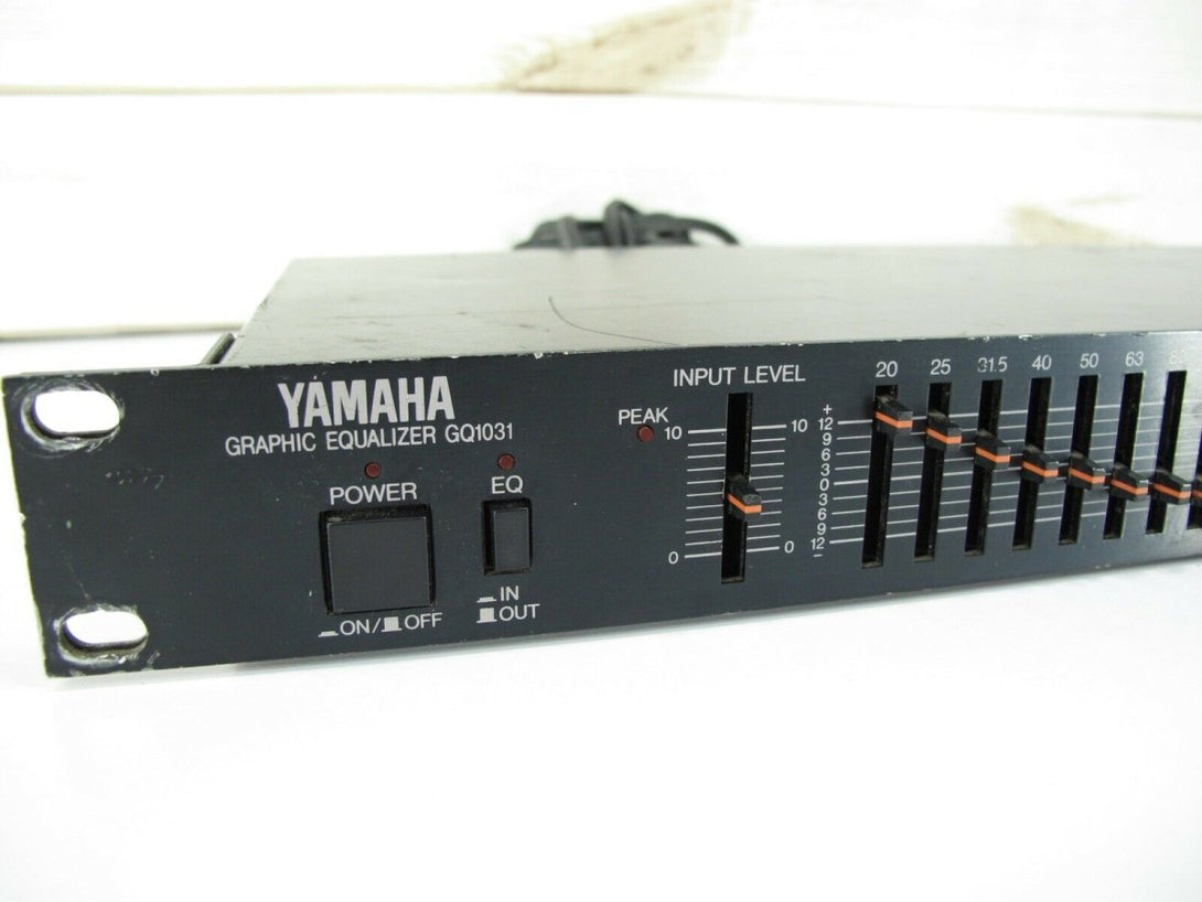 Yamaha GQ1031 31 Band Rack Mount EQ Equalizer 80s Japan - ZeereeZ