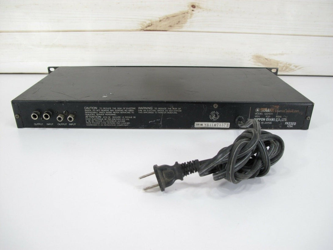 Yamaha GQ1031 31 Band Rack Mount EQ Equalizer 80s Japan - ZeereeZ