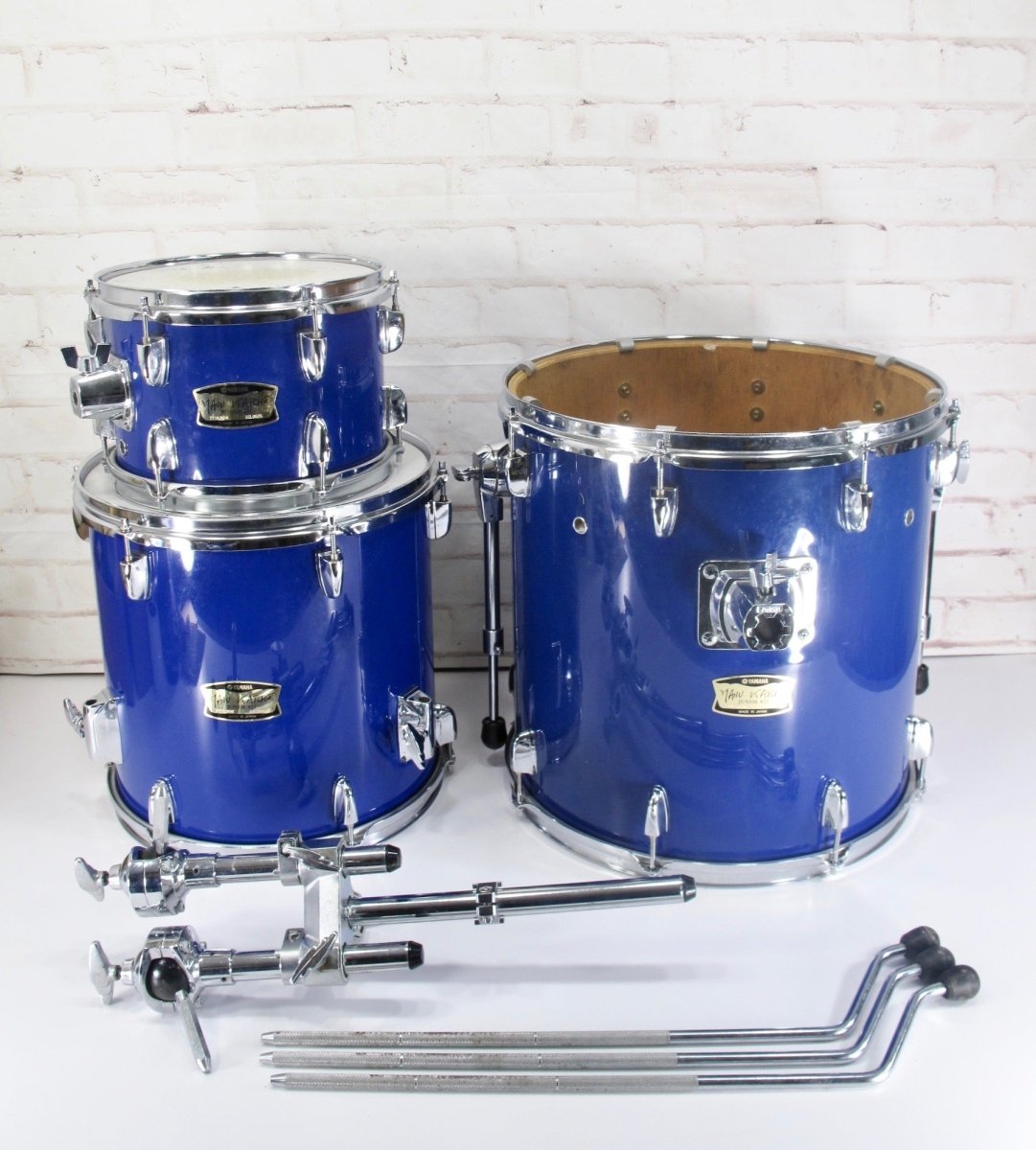 Yamaha Manu Katche Birch Junior Drum Kit w/ Snare Drum Floating Bass Drum Japan - ZeereeZ