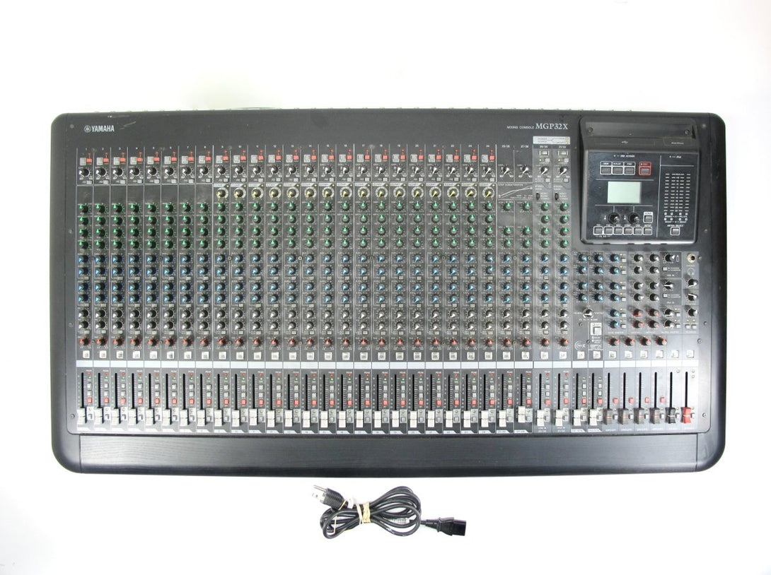 Yamaha MGP32X 32 Channel 4 Bus Professional Mixer w/ Built in Effects / USB Connectivity - ZeereeZ