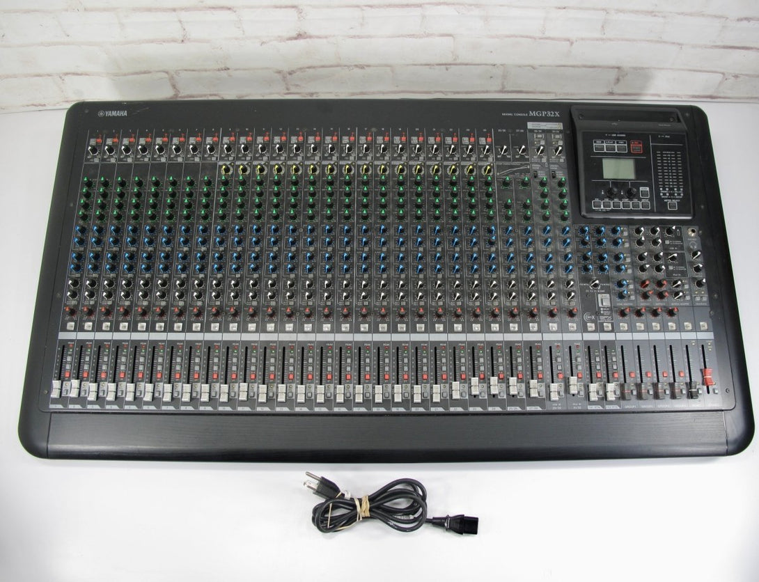 Yamaha MGP32X 32 Channel 4 Bus Professional Mixer w/ Built in Effects / USB Connectivity - ZeereeZ