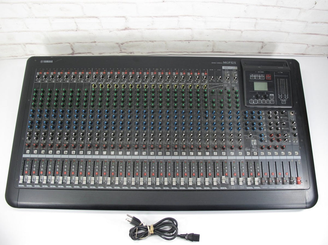 Yamaha MGP32X 32 Channel 4 Bus Professional Mixer w/ Built in Effects / USB Connectivity - ZeereeZ