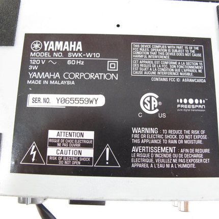 Yamaha SWK - W10 Wireless Subwoofer Interface Kit Adapter - ZeereeZ