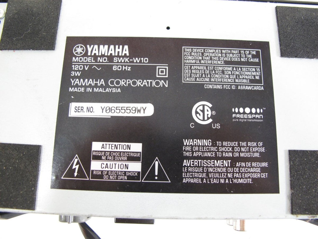 Yamaha SWK - W10 Wireless Subwoofer Interface Kit Adapter - ZeereeZ
