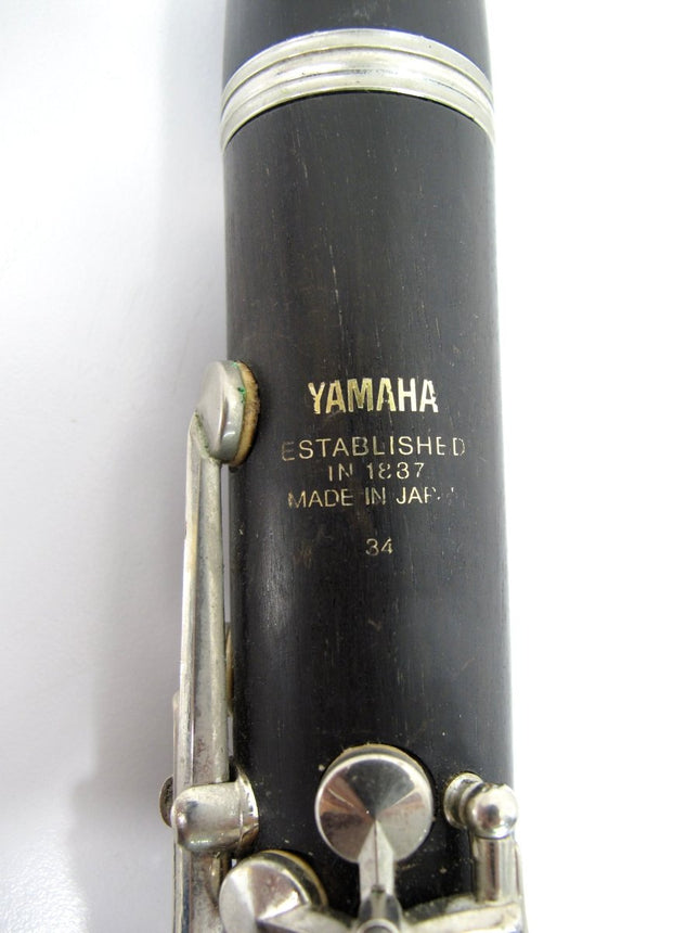 Yamaha YCL - 34 Intermediate Model Wooden Bb Clarinet - ZeereeZ