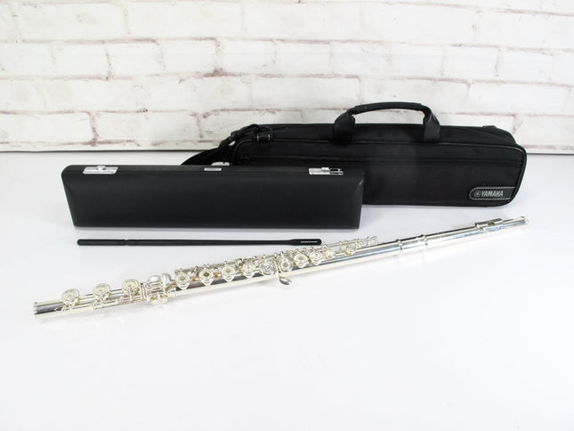 Yamaha YFL - 362H Sterling Silver Head Offset G B Foot Intermediate Flute - ZeereeZ
