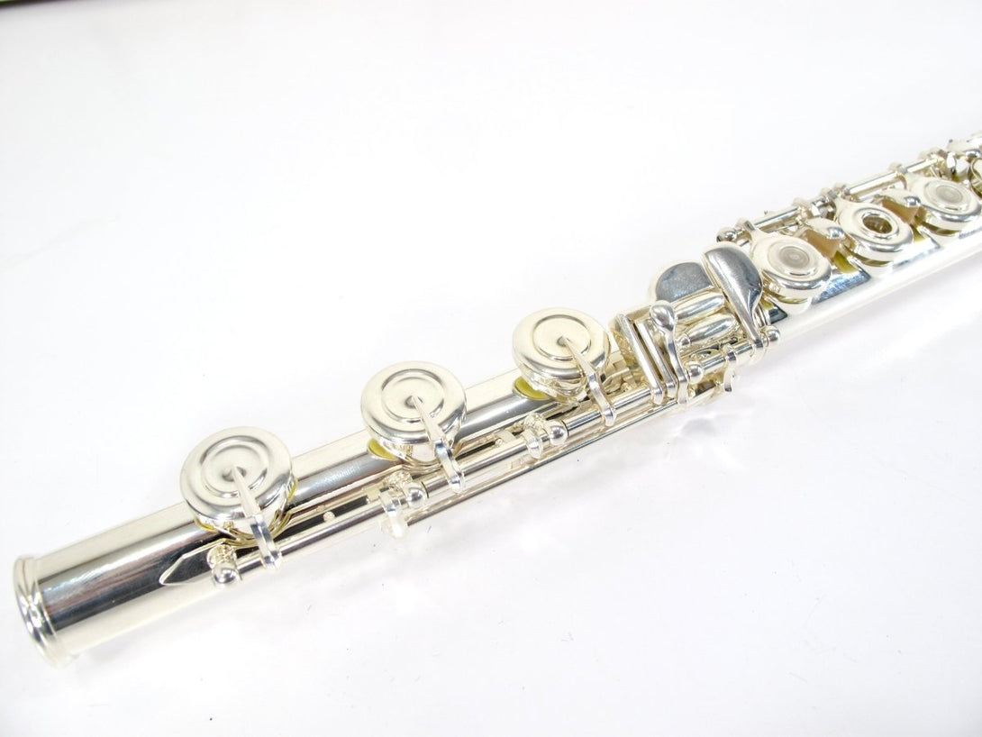 Yamaha YFL - 362H Sterling Silver Head Offset G B Foot Intermediate Flute - ZeereeZ