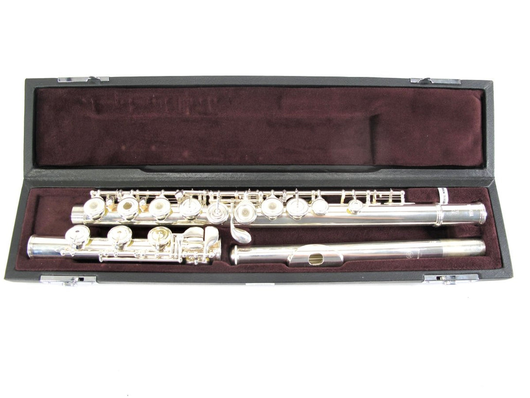 Yamaha YFL - 362H Sterling Silver Head Offset G B Foot Intermediate Flute - ZeereeZ