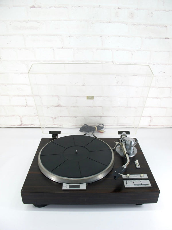 Yamaha YP - D8 Rare Vintage Direct Drive Turntable Record Player w/ AT3482P - ZeereeZ
