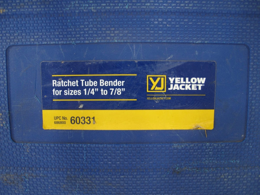 Yellow Jacket 60331 Ratchet Tube Bender Refrigeration Service Tool Kit 1/4" - 7/8" - ZeereeZ