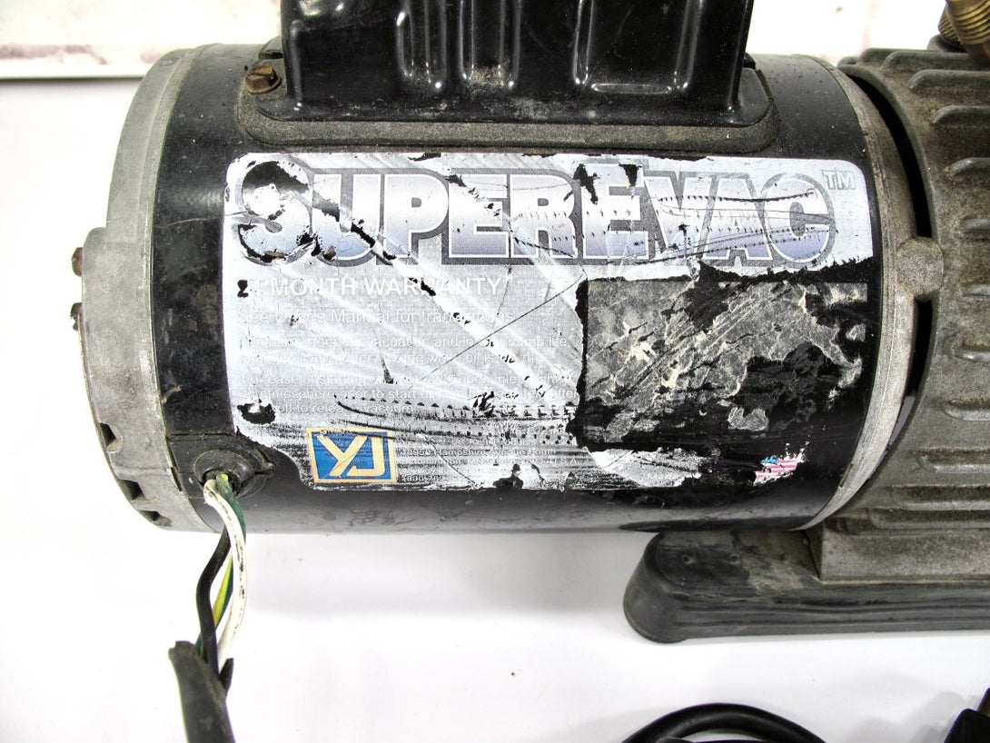 Yellow Jacket SuperEvac Two Stage 6 CFM Vacuum Pump - ZeereeZ