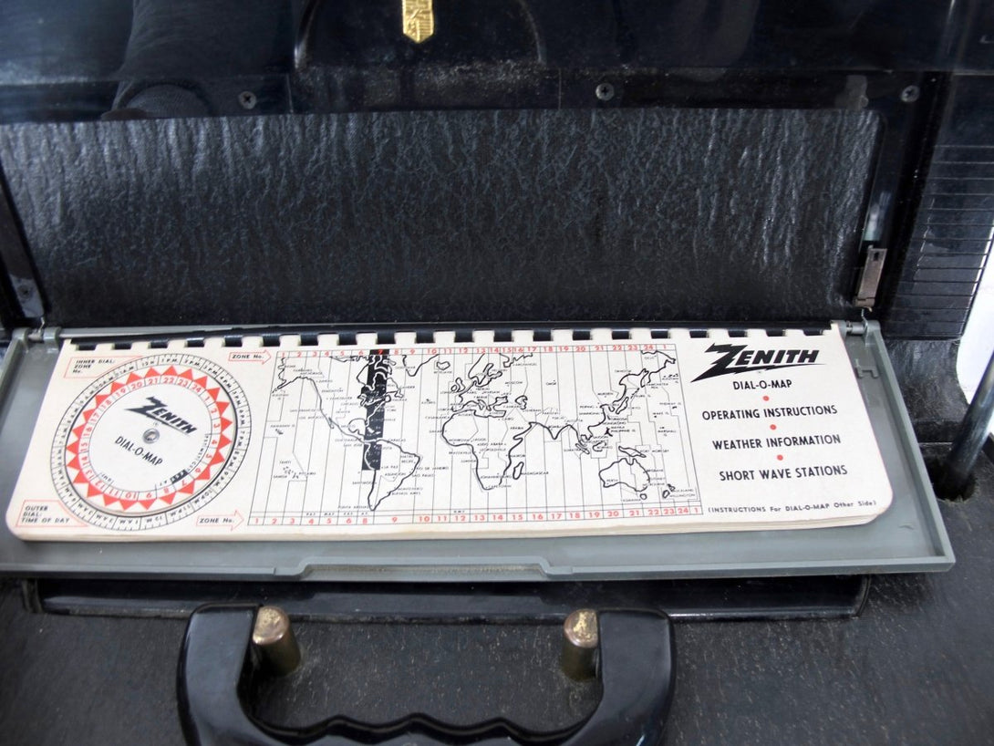 Zenith B600 Trans - Oceanic Vintage 1950s/60s Short Wave Radio - ZeereeZ
