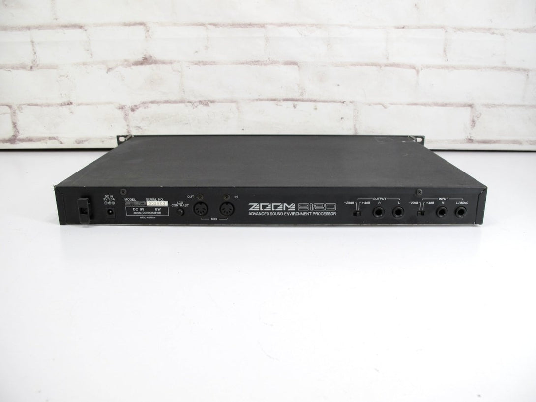 Zoom 9120 Advanced Sound Environment Multi Effects Processor - ZeereeZ